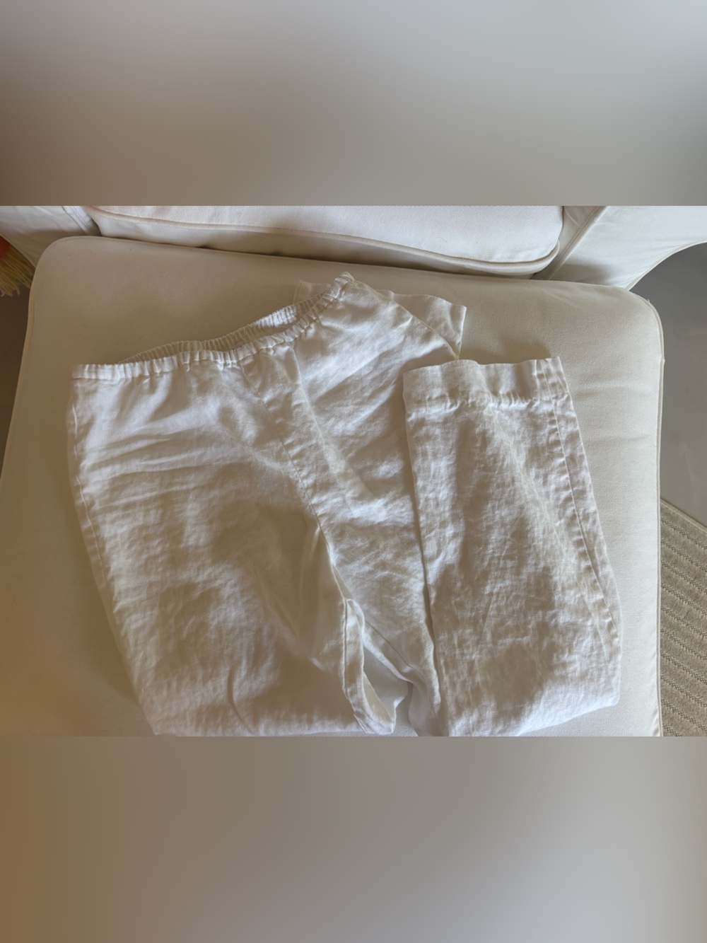 Reformation Remi Cropped Linen Pant - Picture 3 of 5